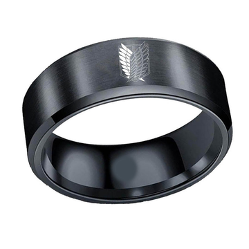 Wings of Freedom [Titanium] Ring